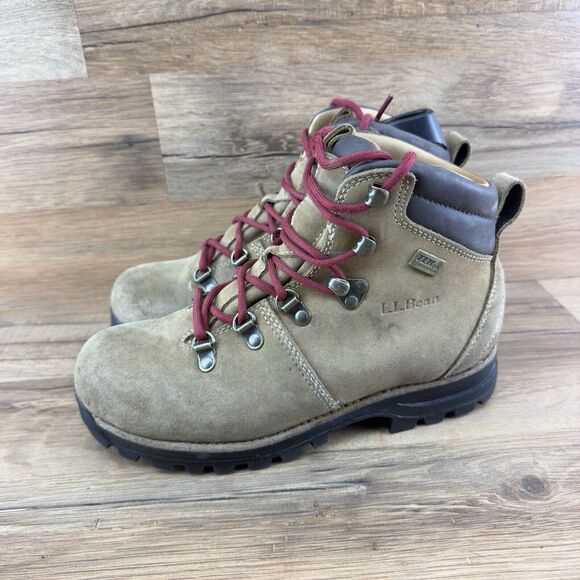LL Bean Boots Knife Edge Brown Waterproof TEK 2.5 Outdoor Women’s Size 7 - Picture 1 of 8